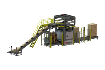 Render of ST20 Palletizer