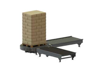 Render van draaistation
