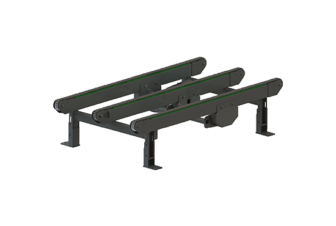 Render van kettingbaan