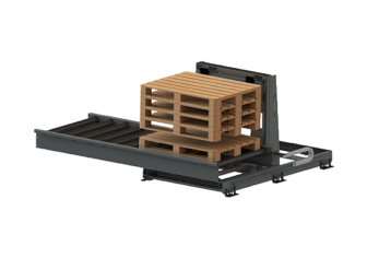 Render van palletontstapelaar type fork